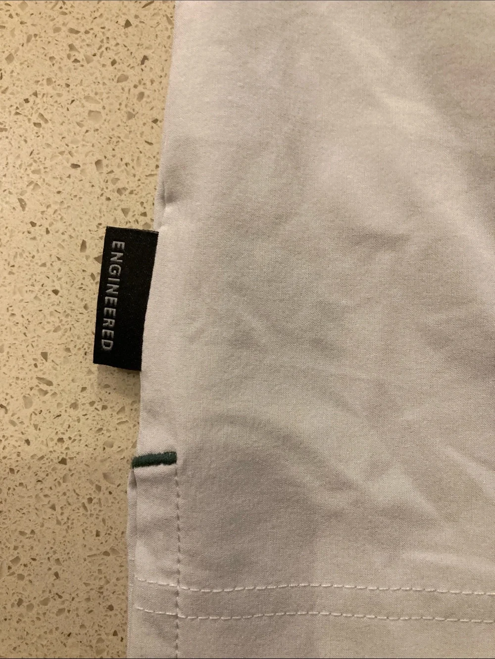 Nike White Short-Sleeve Michigan State Polo with Green Logo